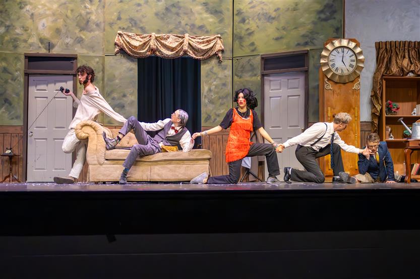 Nolensville High students perform onstage